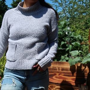 Grey Turtle Neck